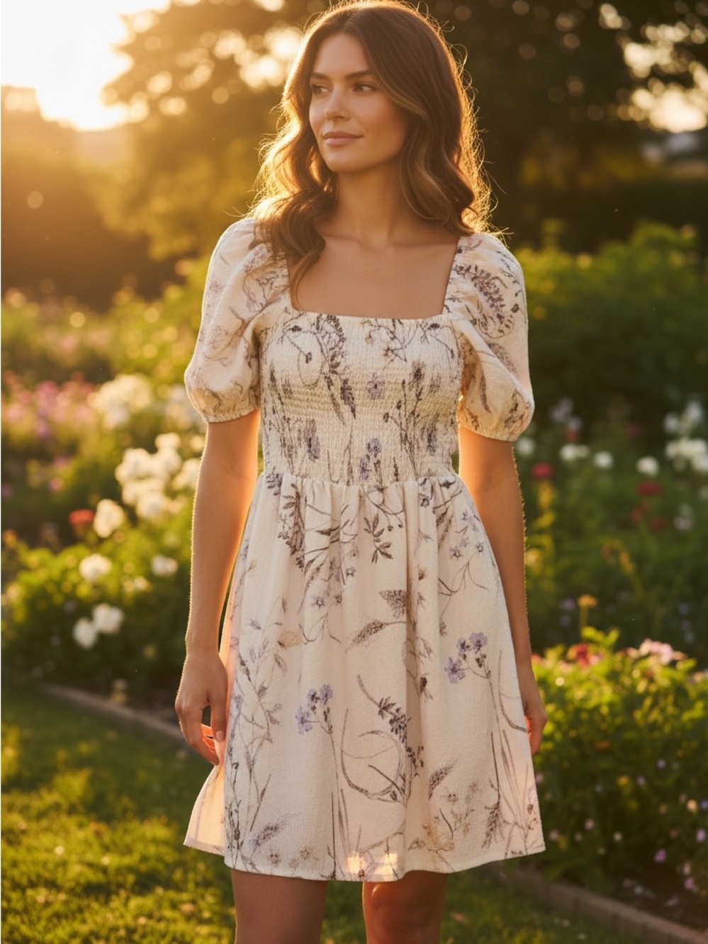 H&M Dress with Floral Print